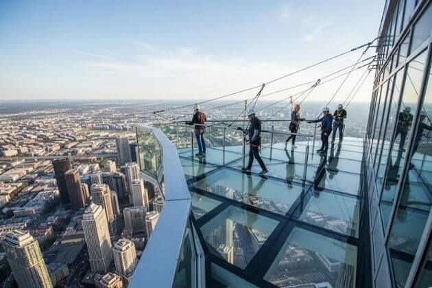 Edge Walk at Sky Views Observatory