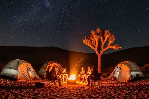 Overnight Desert Camping & Stargazing