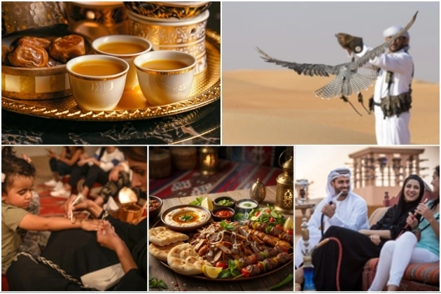 Local dining and cultural experiences in Dubai.