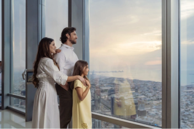 Family adventure at Burj Khalifa Dubai