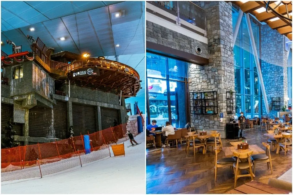 Warm hot chocolate moments at Avalanche Café